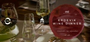 Restoran ensō & Vinarija Erdevik vas pozivaju na posebno vinsko veče.